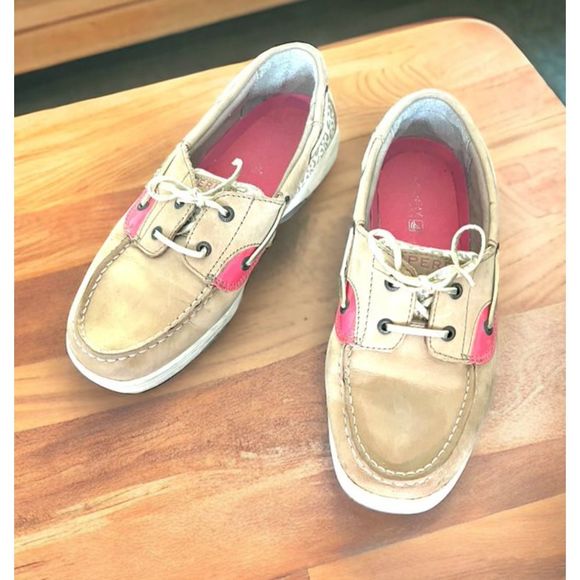 Sperry Top Sider Bluefish 2 Eye Boat Leather Shoes Size 6M - Picture 3 of 6